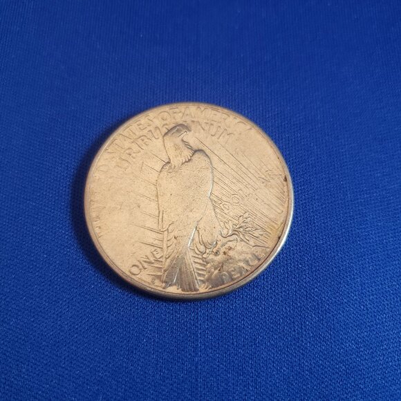 1923 Peace Silver Dollar Coin -San Francisco Mint 1923S-BE - Picture 4 of 4